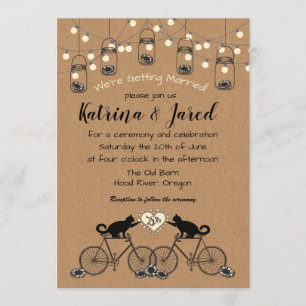 Inbjudan till party Ljus, katter, bikes och Daisy