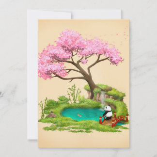 Inbjudan till Party | Panda Älskare | Björsäckspan