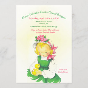 Inbjudan till Påsk Bonnet