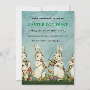 Inbjudan till påsk Brunch Egg Hunt