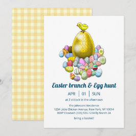 Inbjudan till Påsk brunch & Egg Hunt