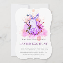 Inbjudan till påsk Brunch Egg Hunt