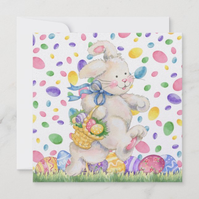 Inbjudan till påsk (Egg Hunt?) (Framsida)