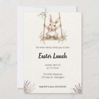 Inbjudan till Påsk Lunch