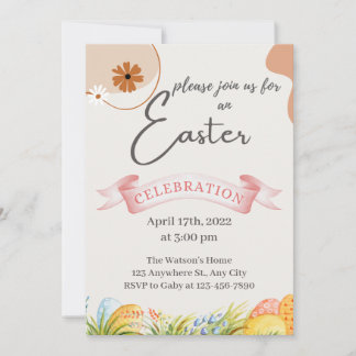 Inbjudan till Påskägg Hunt