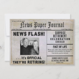 Inbjudan till pension (COUPLE) - FOTO/ NewsPAPER
