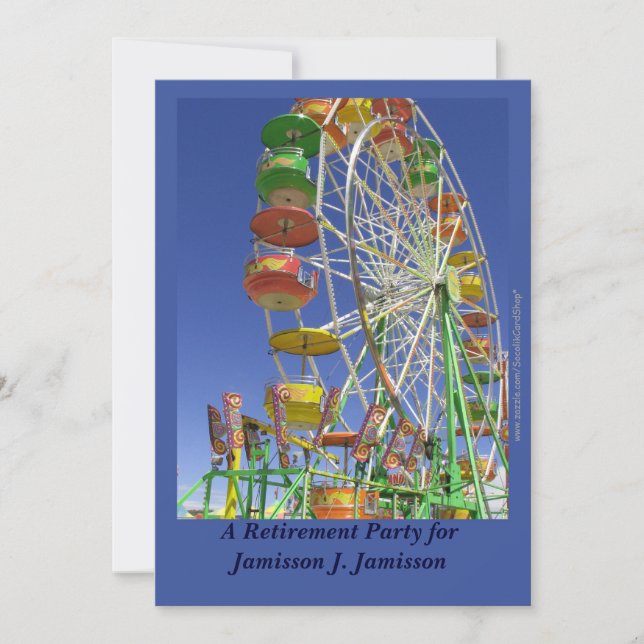 Inbjudan till pension, Ferris Wheel (Framsida)
