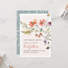 Inbjudan till pension Garden Party, sommarRetirem