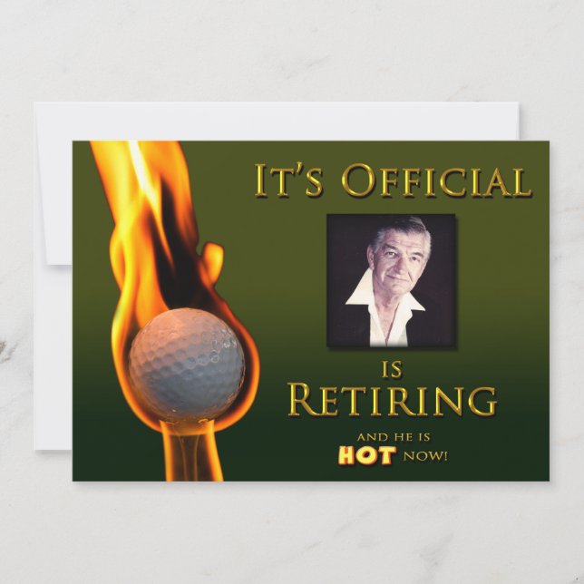 INBJUDAN TILL pension - GOLF - FOTOINFOGA (Framsida)