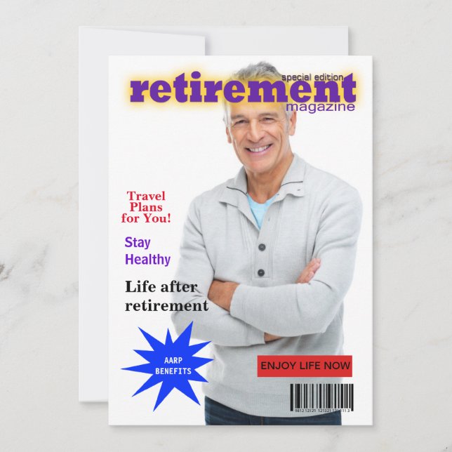 Inbjudan till pension-magasinomslag (Framsida)