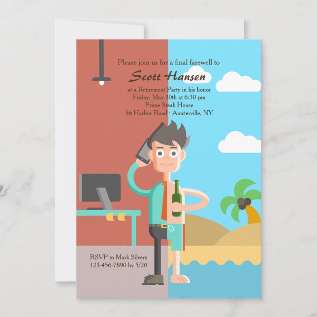 Inbjudan till Pension Now Party (Framsida)