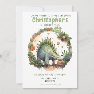 Inbjudan till personlig Barns födelsedag-partiet