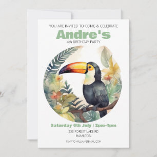 Inbjudan till personlig Barns födelsedag-partiet