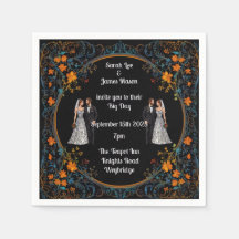 Inbjudan till personlig bröllop och Inbjudan