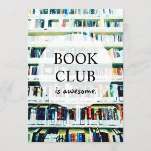 Inbjudan till Personlig i Bok Klubb