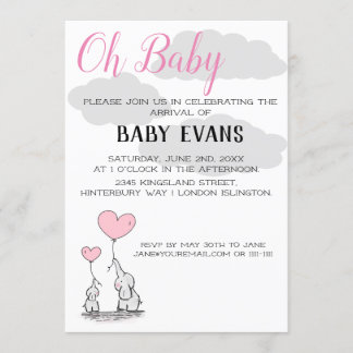 Inbjudan till personligens babyvisningsprogram