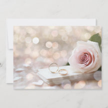 Inbjudan till personligt bröllp