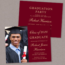 Inbjudan till Photo College Graduation Party