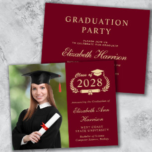 Inbjudan till Photo College Graduation Party