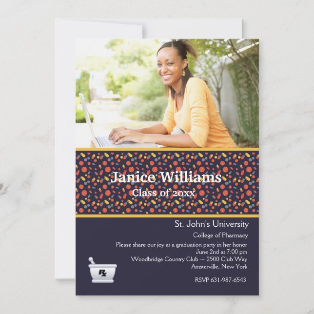 Inbjudan till Photo Studenten i Little Pills Pharm (Framsida)