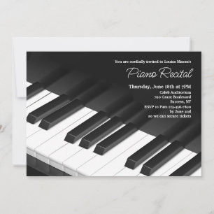 Inbjudan till Piano Nycklar