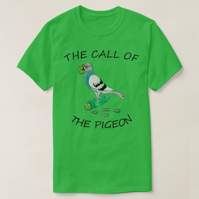 Inbjudan till Pigeon 1 T Shirt (Design framsida)
