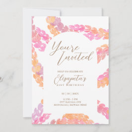 Inbjudan till Pikake Birthday