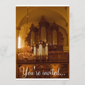 Inbjudan till Pipe Organ
