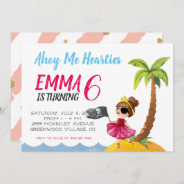 Inbjudan till pirat drottningspartiet