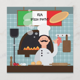 Inbjudan till Pizza Chef