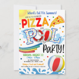 Inbjudan till pizza- och poolparty