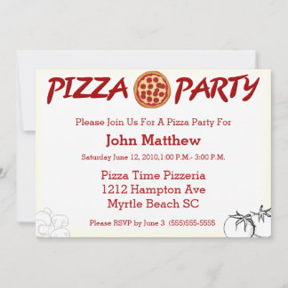 Inbjudan till Pizza-partiet