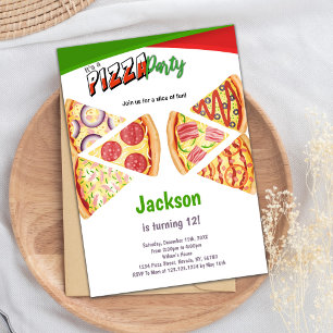 Inbjudan till Pizza-segmentets födelsedag