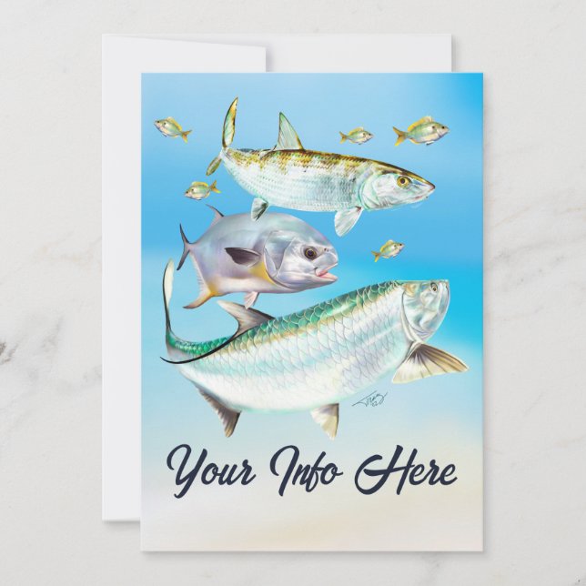 Inbjudan till plattfiske (Framsida)