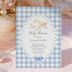 Inbjudan till Playful Goose Baby Shower