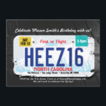 Inbjudan till pojkarnas 16-årsdag North Carolina k<br><div class="desc">Tonårspojkar är knepiga att köpa presenter till, eller hur? Men när en tonårspojke tar körkort är det en milstolpe att fira! Det finns gott om "Sweet Sixteen"-designer där ute, men inte många som riktar sig till pojkar. Denna design summerar din födelsedagsfirande snabbt. Den är rakt på sak men i en...</div>