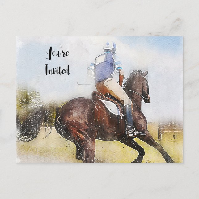 INBJUDAN TILL POLOMATCH (Framsida)