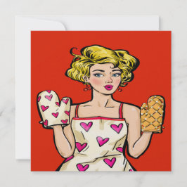 Inbjudan till popup-konst/matlagning/inbjudan till