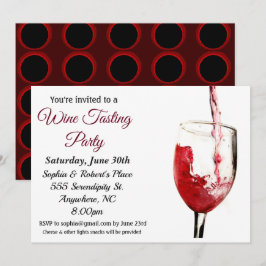 Inbjudan till Pour Vin-provningspartiet