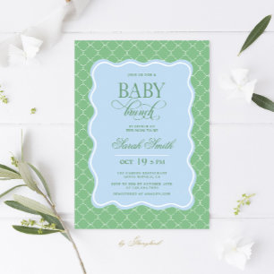 Inbjudan till Preppy Baby Brunch