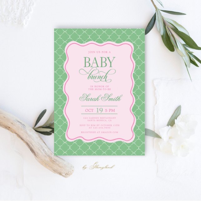 Inbjudan till Preppy Baby Brunch (Skapare uppladdad)