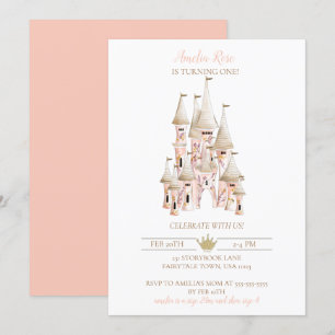 Inbjudan till Princess Castle Birthday