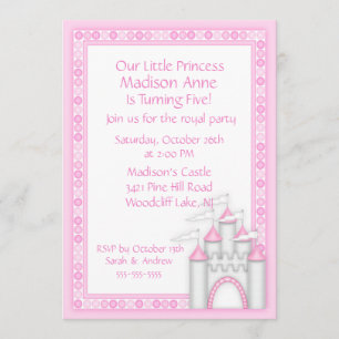 Inbjudan till Princess Castle Party