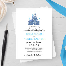 Inbjudan till Princess Castle Wed