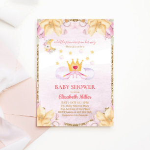 Inbjudan till Princess Shower och Krona
