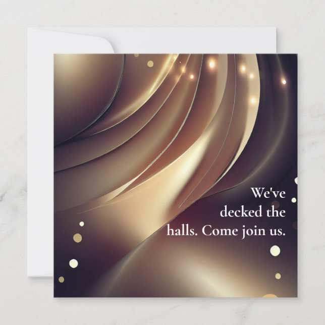 Inbjudan till professionell Elegant Corporate Part (Framsida)