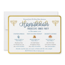 Inbjudan till progressiv Hanukkah-middag