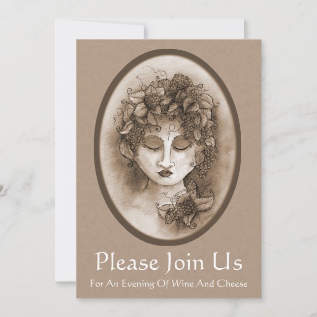 Inbjudan till provsmakning i Vin (Framsida)