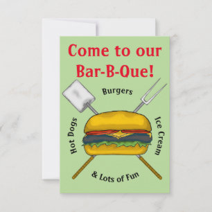 Inbjudan till pub-B-Que-partiet