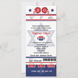 Inbjudan till Pub Mitzvah Football Biljett